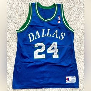 Vintage Champion Dallas Mavericks Jim Jackson Jersey